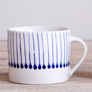 Nkuku Iba Mug Indigo Large